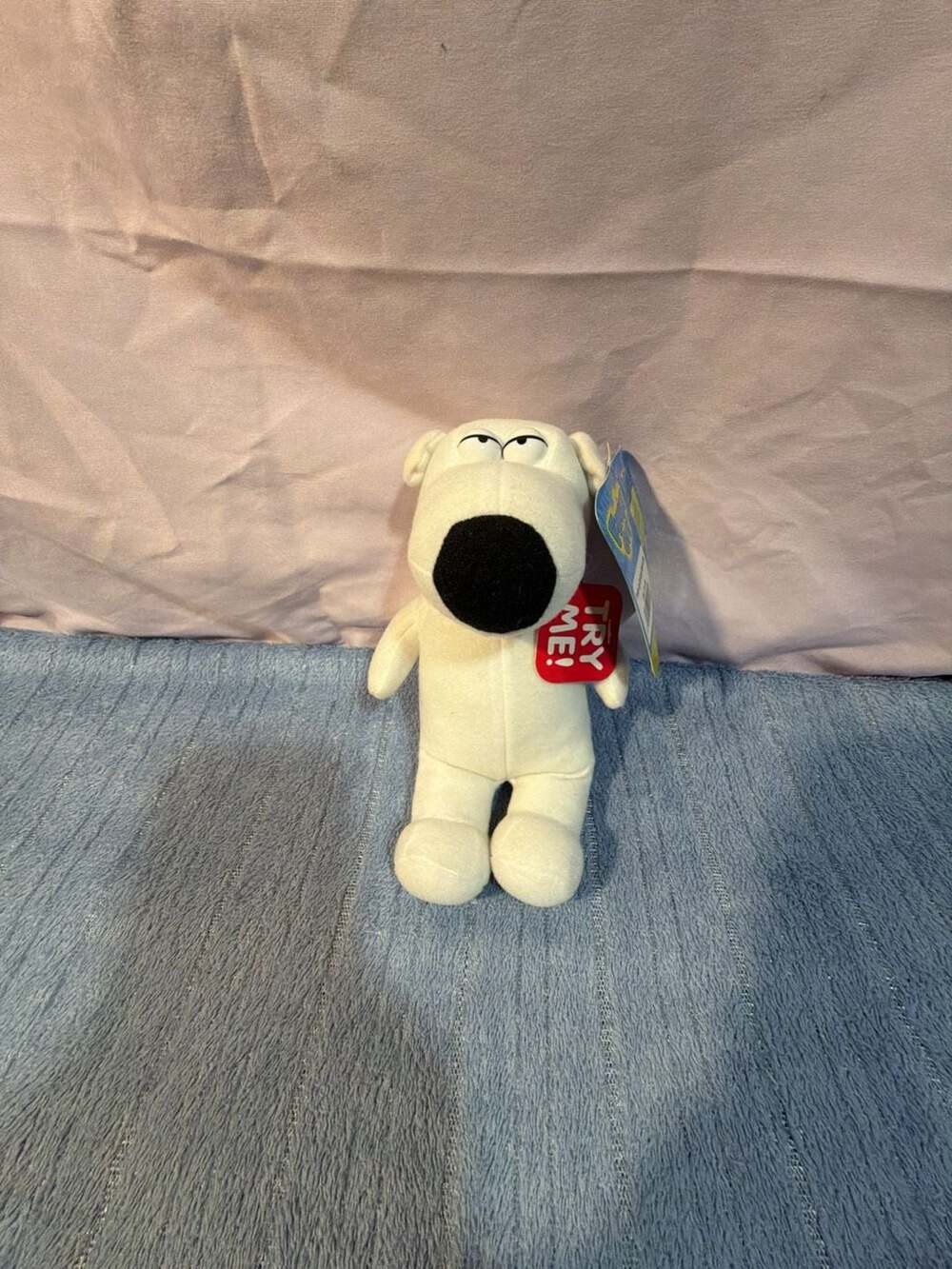 Family Guy Brian Griffin Dog Plush Stuffed Animal With Tag